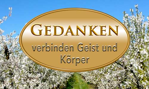Titel Gedanken verbinden Geist. und Körper