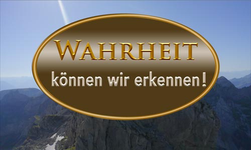 Wahrheit erkennen