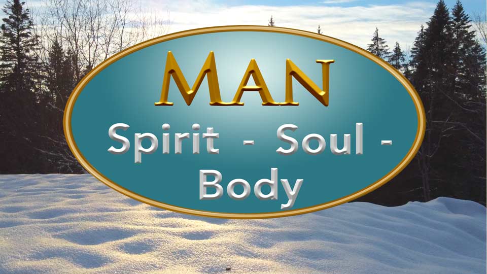 Man consists of Spirit Soul Body