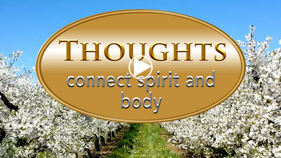 Thoughts connect spirit and body